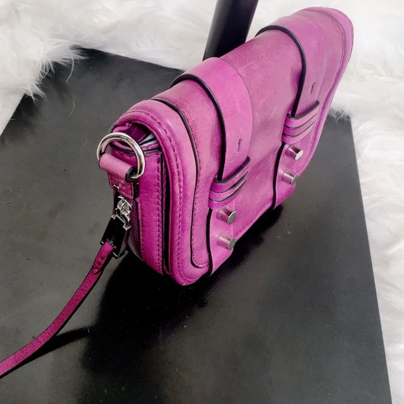 She + Lo Plum ‘Uncharted’ Leather Crossbody Bag - Picture 4 of 5